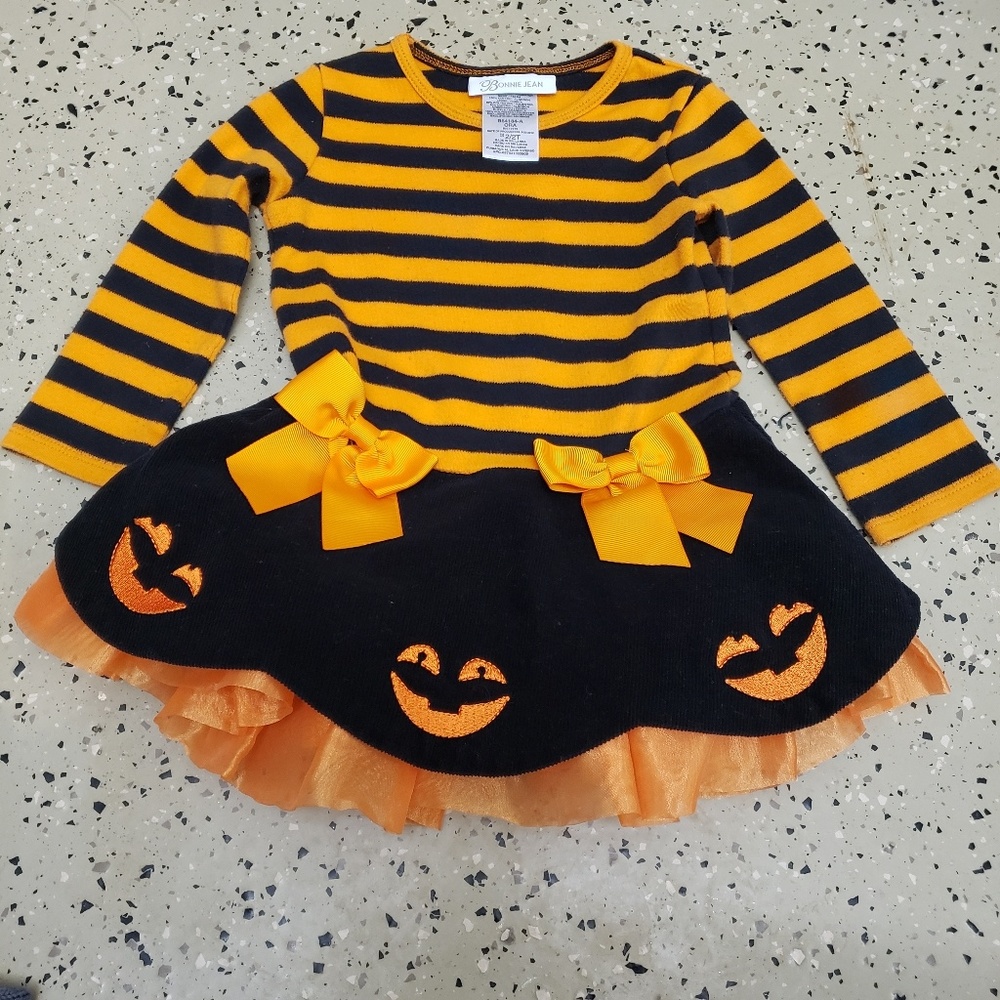 Bonnie Jean Size 2T Halloween Tutu Shirt